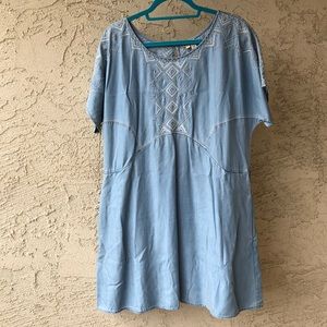 Anthropologie - Embroidered Dress - Holding Horses